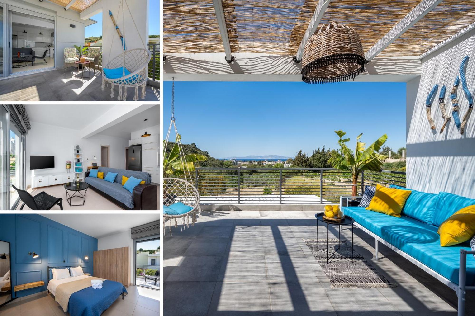Wonderview Exclusive Apartment Kremasti  Bagian luar foto